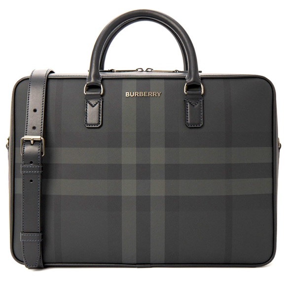 NWT Authentic Burberry Ainsworth Briefcase, Tags, Authenticity card, and Dustbag - Picture 1 of 8